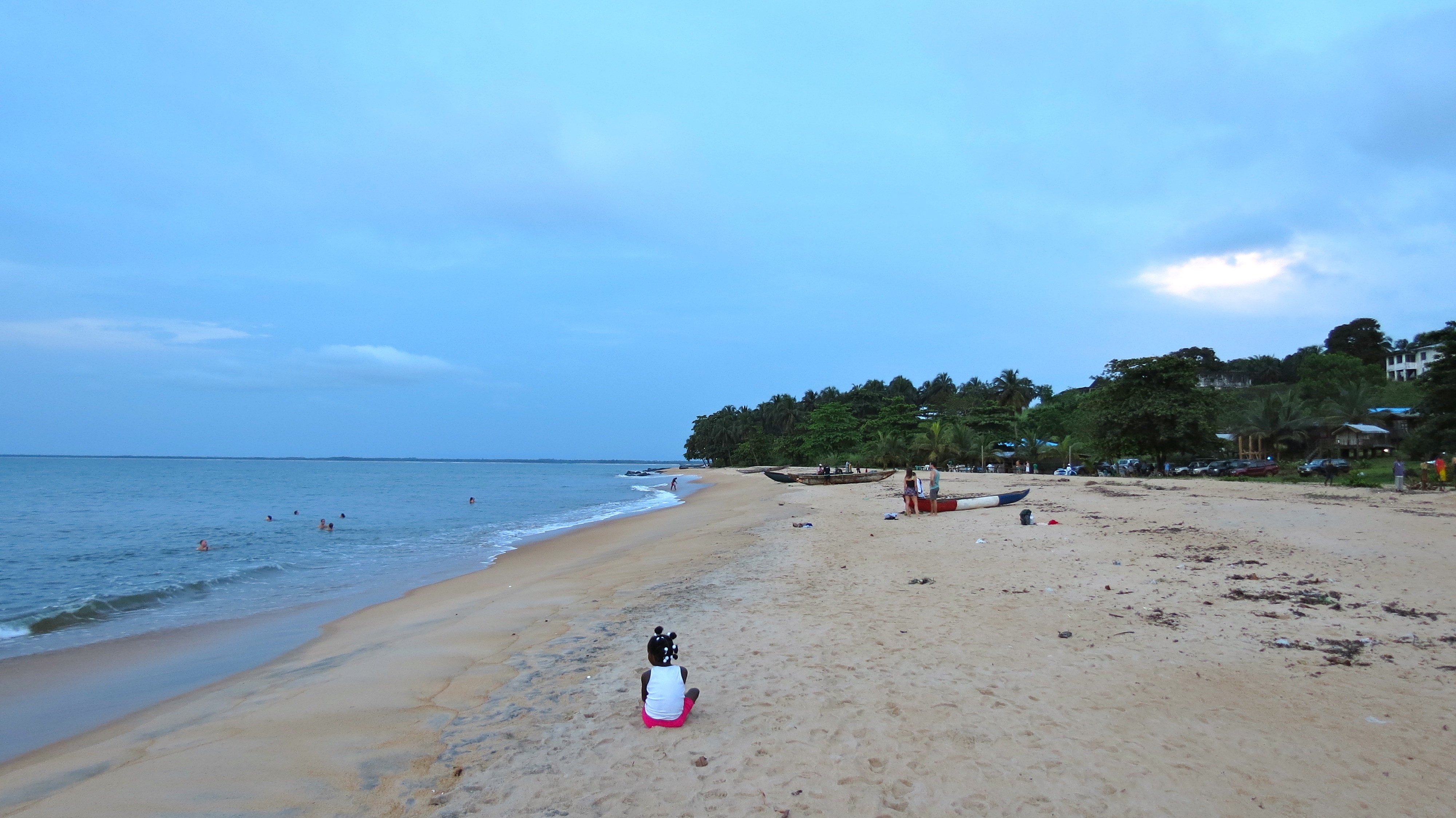 La spiaggia di Robertsport